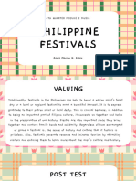 Q4 - MUSIC - MODULE 2 - Philippine Festivals