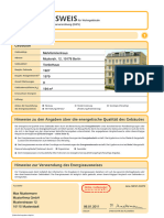 ENERGIEAUSWEIS Für Wohngebäude - PDF