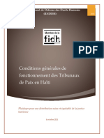 6 Rap Vs Etude Fonctionnement Des Tribunaux de Paix 4oct2021 FR