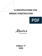 Standard Specification For Bridge Construction