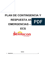 Plan de Contingencia y Respuesta Ante Emergencias
