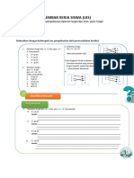 Lembar Kerja Siswa 4 - Operasi Dan Jenis Fungsi