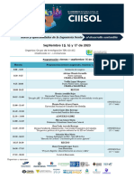 Agenda Ciii Sol 2023