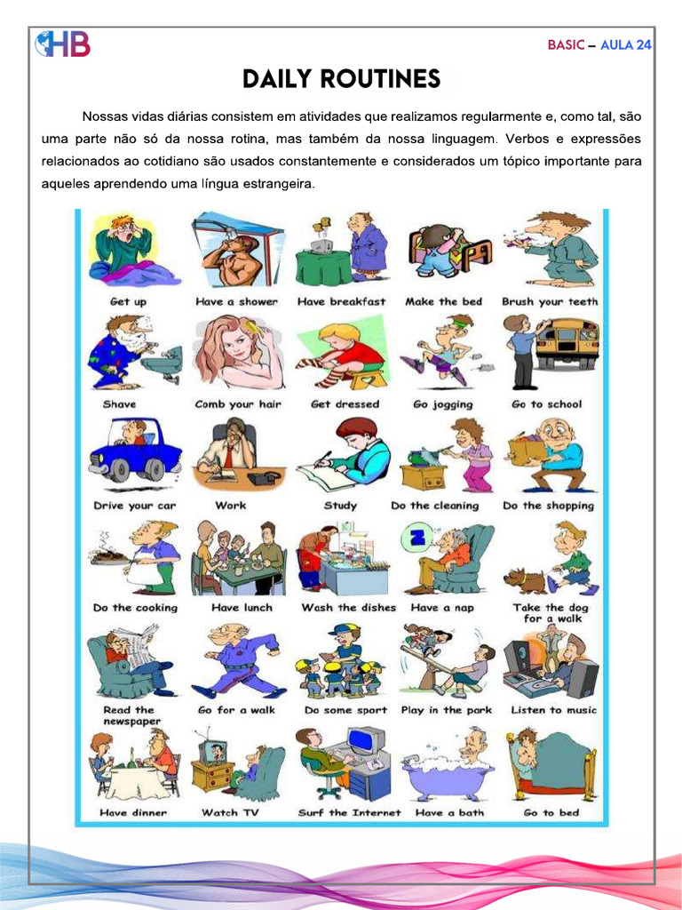 BAS Daily Routines PDF