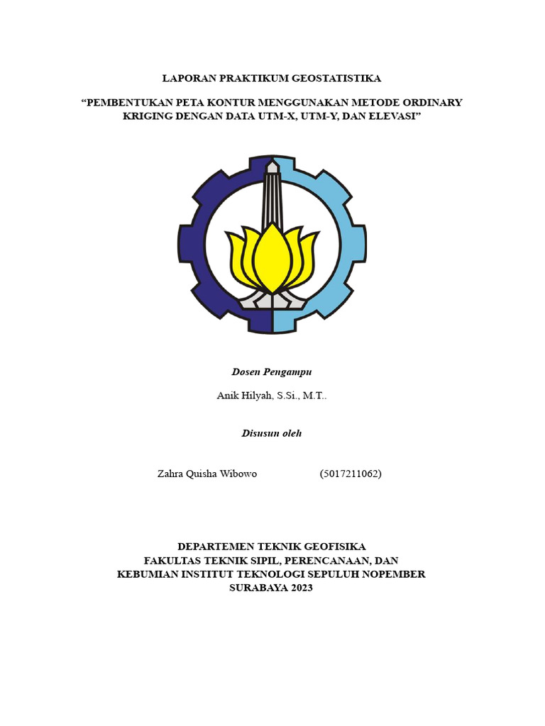 Laporan Praktikum UTM X UTM y | PDF