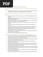 PLC Controlled Motion Release Notes