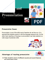 Teaching and Asessing Pronunciation