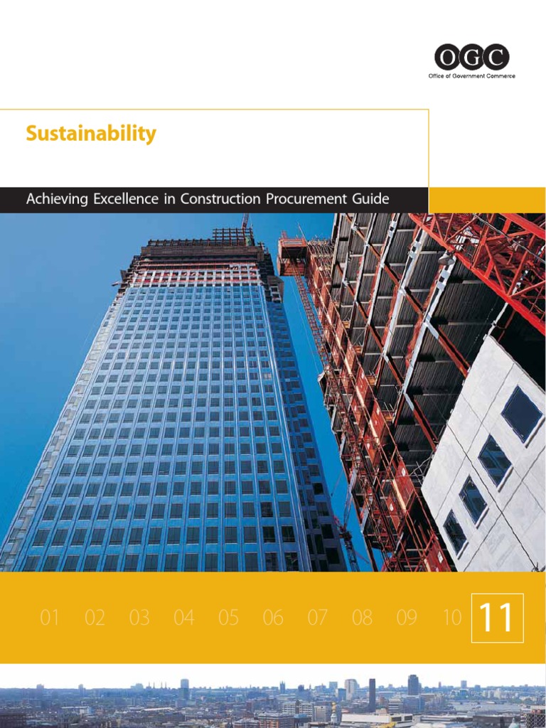 Sustainability: Achieving Excellence in Construction Procurement Guide ...