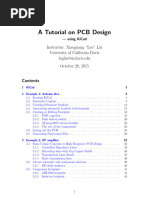 A Tutorial On PCB Design