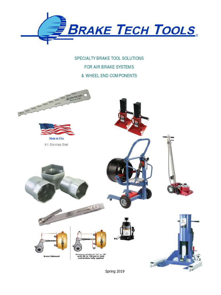 Brake Tech Tools PDF Wheel Mechanical Engineering