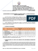 14.9.23 Advt. For Various Regular Group A Posts