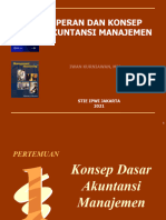 Konsep Akuntansi Manajemen