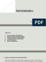 Derecho Administrativo - Diapositiva