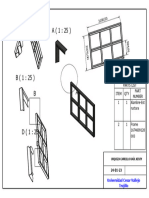 Plantilla de Dibujo - Estructura-Mesa