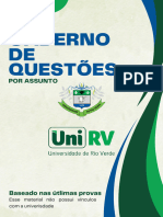 Caderno de QuestÃ Es UNIRV