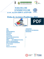 Expediente Preliminar PREFAM 2023