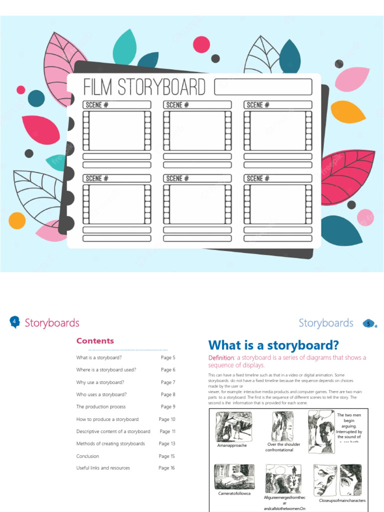 Understanding Storyboards in Media | PDF | Computing