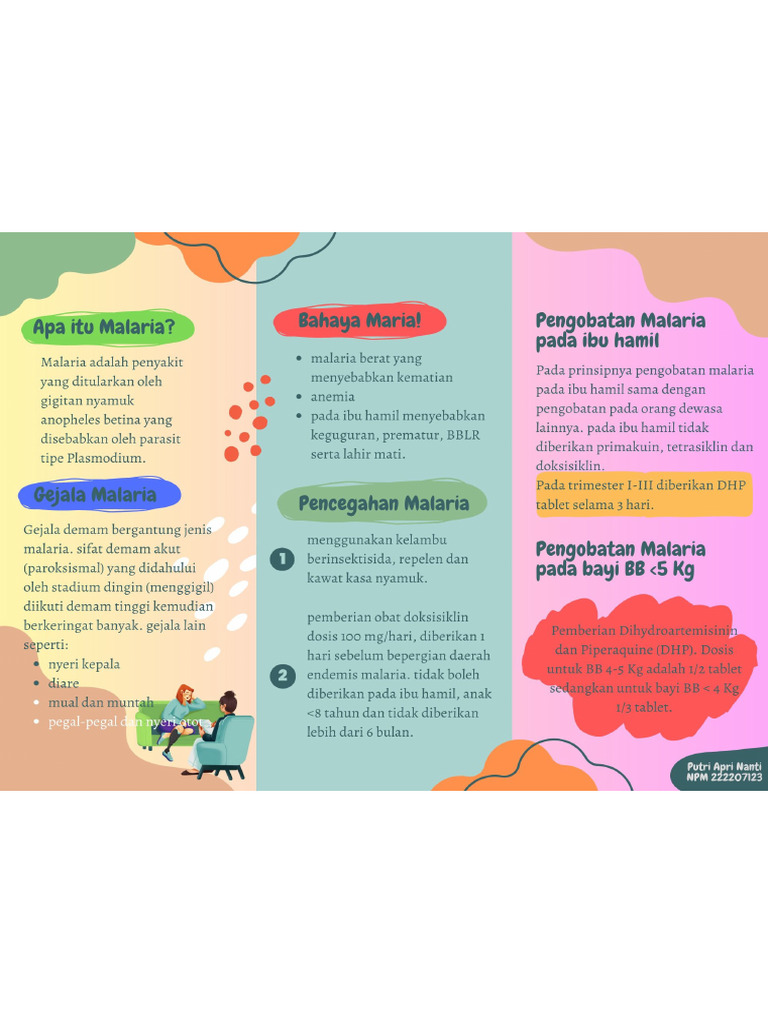 Leaflet Malaria | PDF