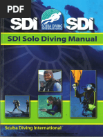 SDI Solo Diving Manual