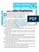 Ficha Los Viejitos Hospitalarios para Cuarto de Primaria