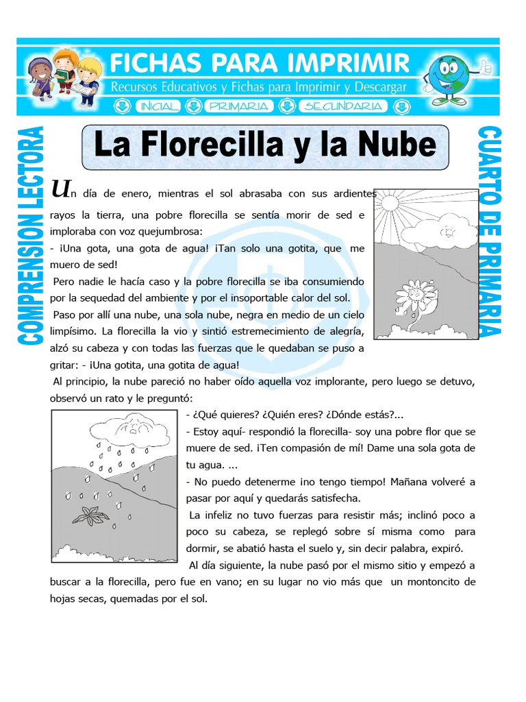 La florecilla y la nube compasiva | PDF