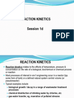 NEC4101 - Session 1d - Reaction Kinetics