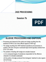 NEC4101 - Session 7b - Sludge Processing