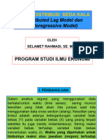 6.1. Distribusi Lag Dan Autoregressive