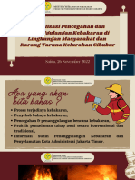Kelompok 1 - (Materi Sosialisasi Pencegahan Dan Penanggulangan Kebakaran Di Lingkungan Masyarakat Dan Karang Taruna Kelurahan Cibubur)