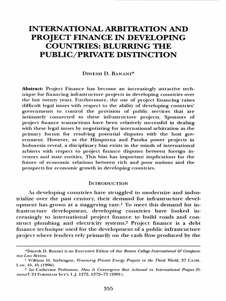 international-arbitration-and-project-finance-in-pdf-loans