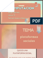 Investigación de Plataformas Sociales