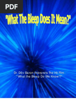 Download What the Bleep Does It Mean - By Dov Baron by MySADAQA SN6728559 doc pdf