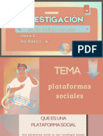 Investigación de Plataformas Sociales