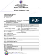 Permit To Study Template