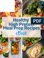 Healthy High Protein Meal Prep Recipes