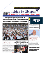 Periódico Noticias de Chiapas, Edición Virtual Viernes 22 de Septiembre de 2023
