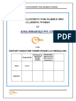 Marble Method Statement