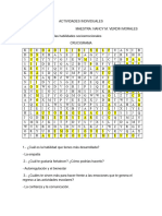 Actividades Individuales C.T.E.