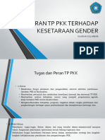 Peran TP PKK Terhadap Kesetaraan Gender