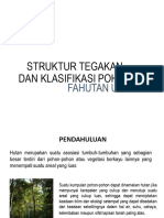 Komposisi Hutan, Struktur Tegakan Dan Klasifikasi Pohon New