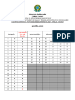 PII - 17 Gabarito