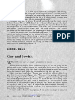 Gay and Jewish: Lionel Blue