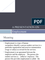 Employment