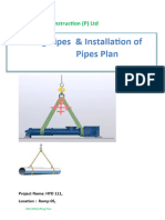 Lifting & Installation Pipes Plan - Romp 05