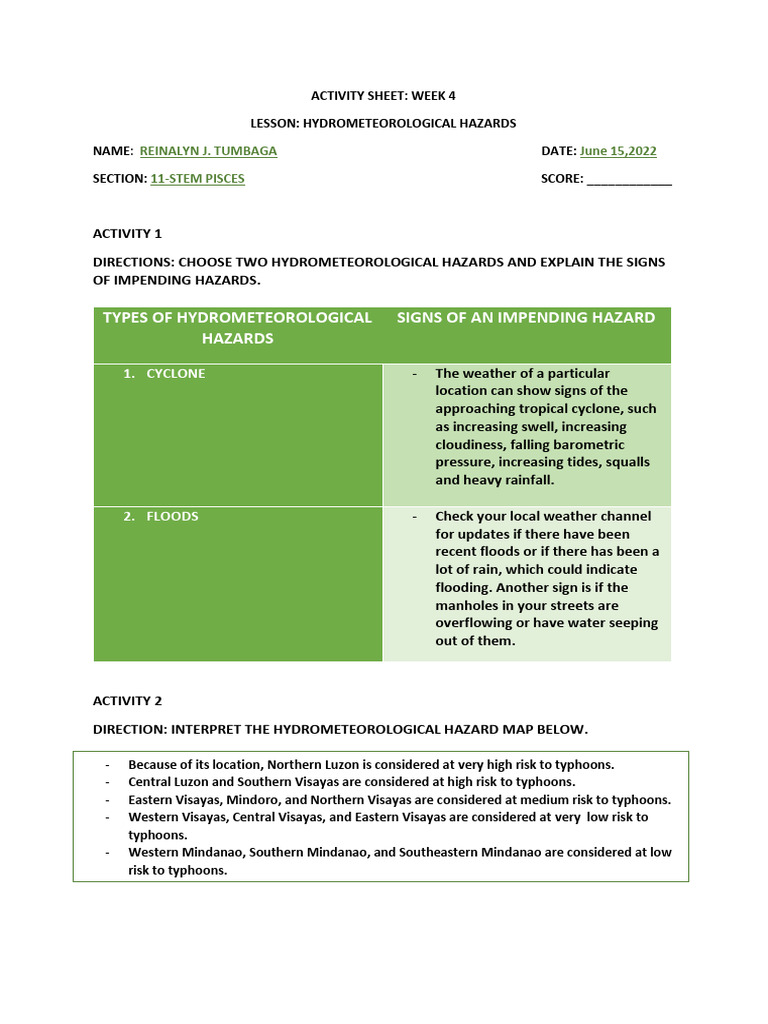 Drrr Hydrometeorological Hazards Download Free Pdf Tropical
