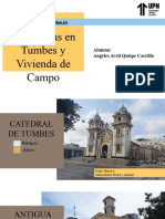Estructuras de Tumbes y Vivienda de Campo-Quispe Carrillo, Angeles