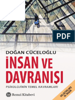 Insan Ve Davranisi On Izleme