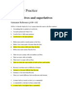 Cae Grammar Comparatives