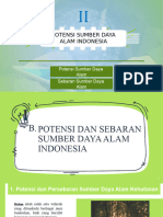 Bab 1 - Ii. Potensi Sda Indo (B. Potensi Dan Sebaran Sda)