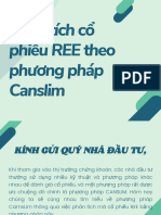 Phân tích cổ phiếu REE theo phương pháp Canslim